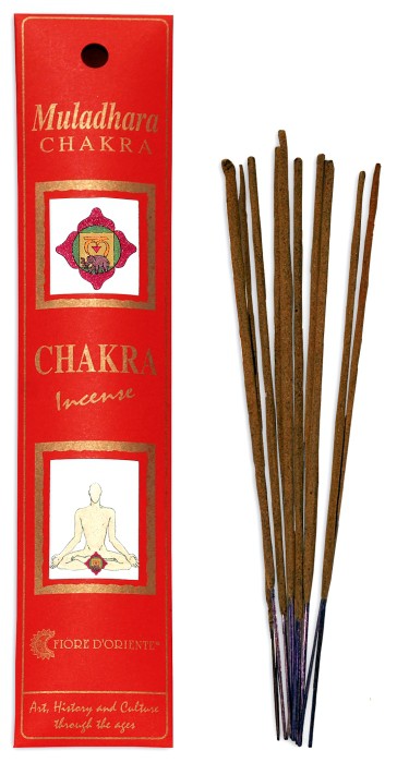 1° Muladhara Chakra Incense - MUNISHOP